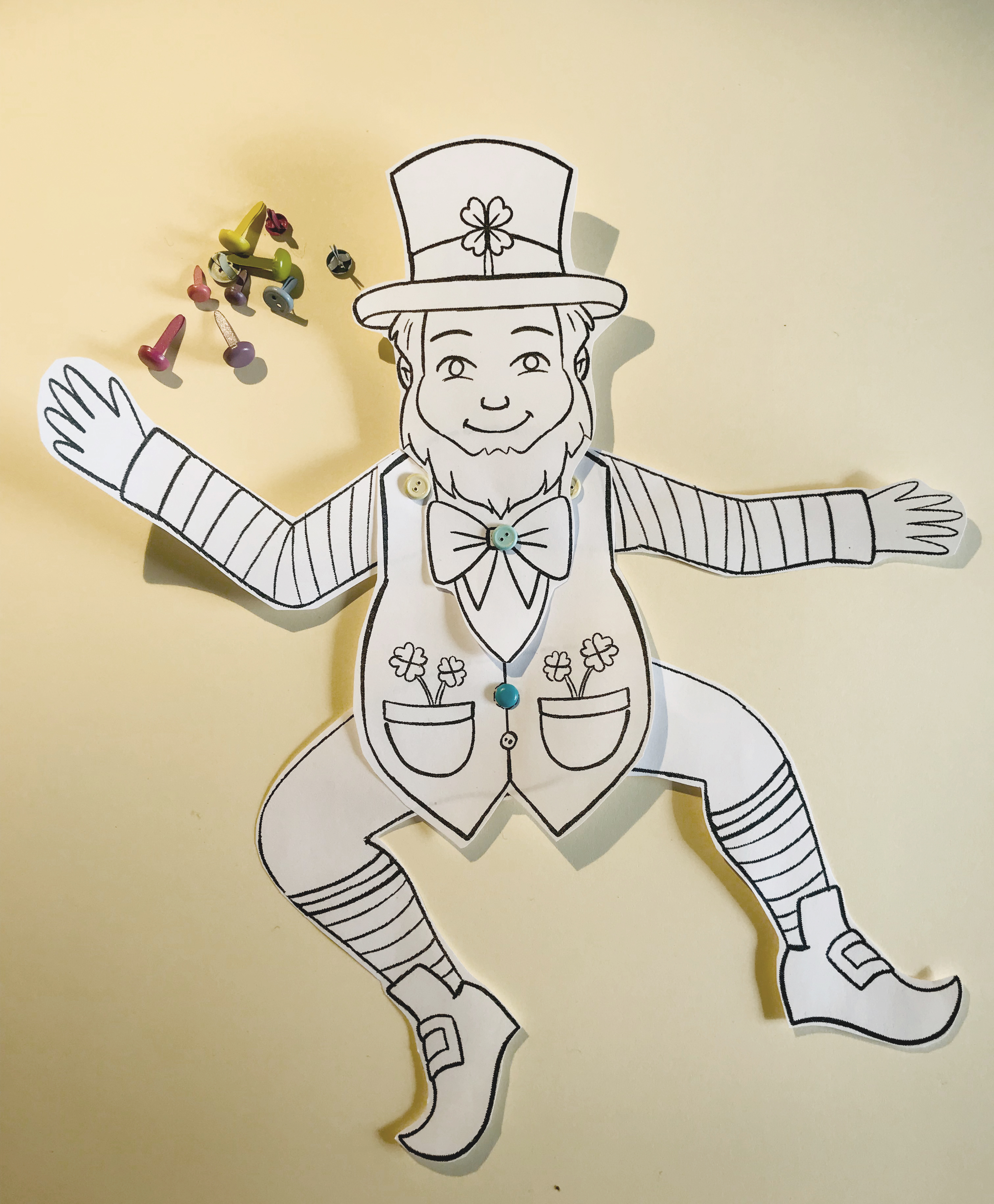 Build A Leprechaun Printable