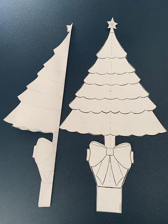 Step One Free Printable 3D Christmas Tree