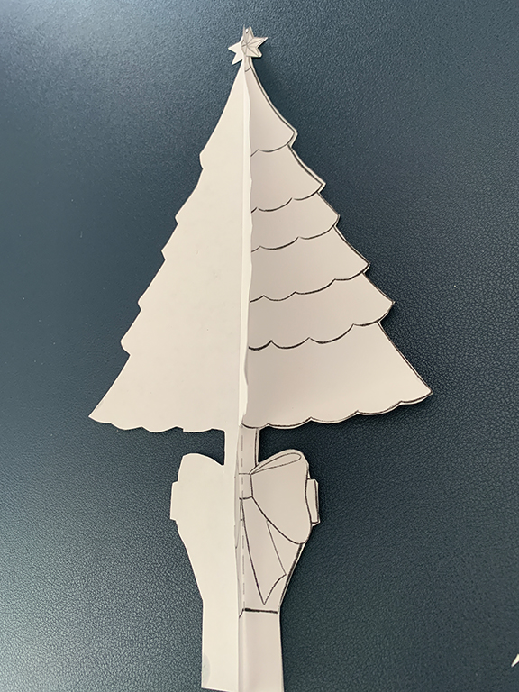 Step Two Free Printable 3D Christmas Tree